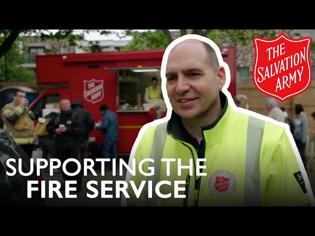 Supporting the Fire Service | The Salvation Army