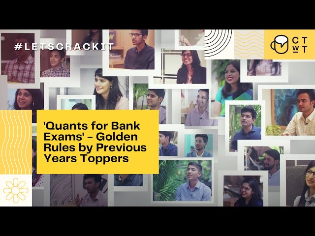 Quants for Bank Exams - Golden Rules by Previous Years Toppers
