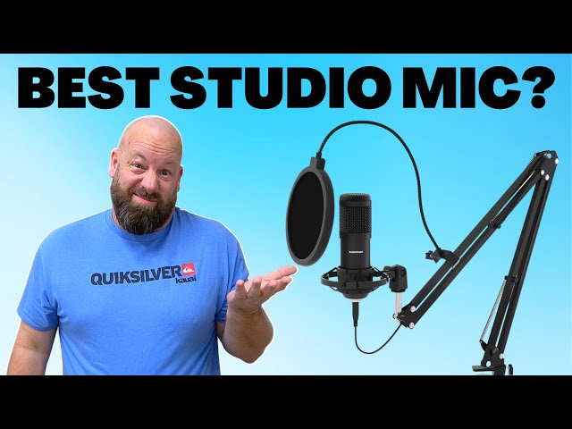 Best USB Studio Microphone? | SUDOTACK USB Cardioid Condenser Mic