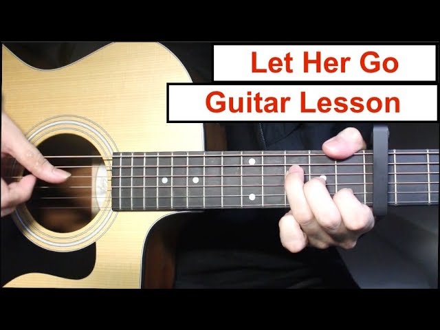 Passenger - Let Her Go | Guitar Lesson (Fingerpicking Intro & Chords Strumming) Tutorial