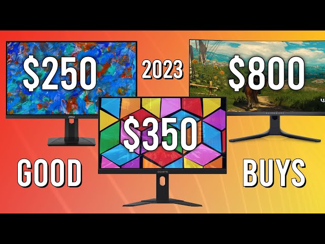 Best Monitors For Your Budget: $150 to $1000+, November 2023 Update