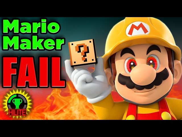 GTLive: Mario Maker Pro Tip FAIL! (HIGHLIGHTS)
