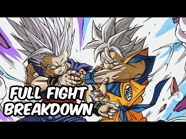 Beast Gohan vs Ultra Instinct Goku FULL Fight Breakdown