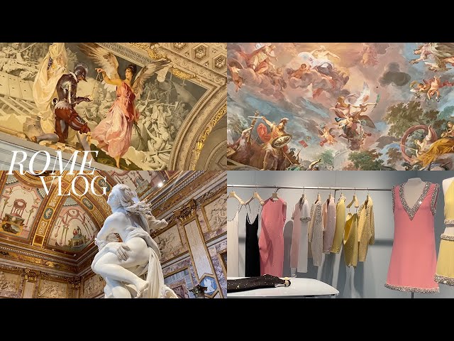 Summer week in Rome: Villa Medici, Miu Miu, Galleria Borghese, Vatican... | Italy diaries vlog 🇮🇹