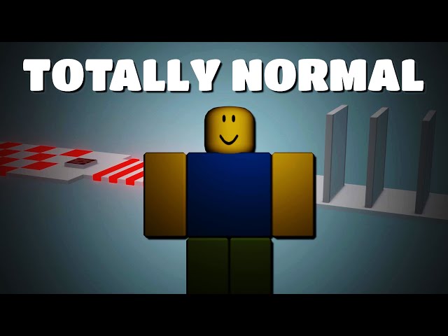 A Totally Normal Roblox Obby