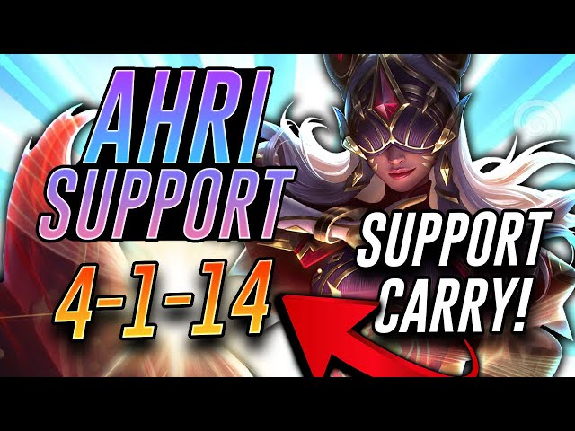 When You Have to Carry as the Support Pick Ahri!