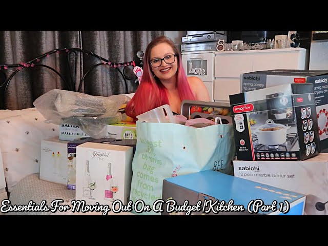 Essentials For Moving Out On A Budget|Kitchen(Part1)