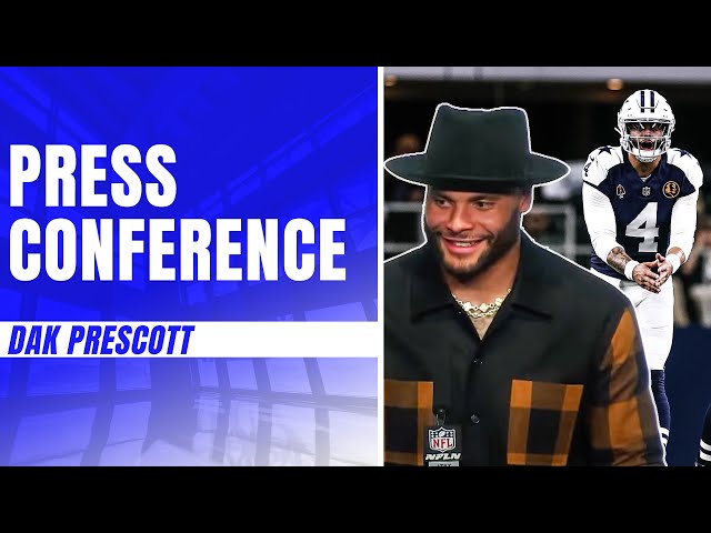 Dak Prescott Postgame: Week 12 | #WASvsDAL | Dallas Cowboys 2023