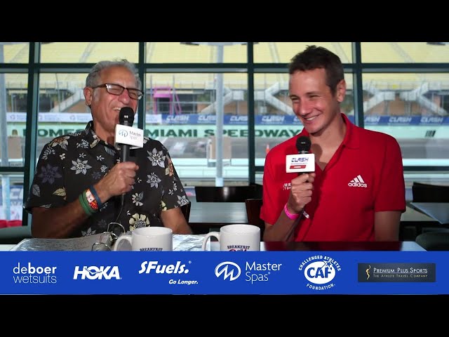 Alistair Brownlee: Breakfast with Bob at CLASH Miami