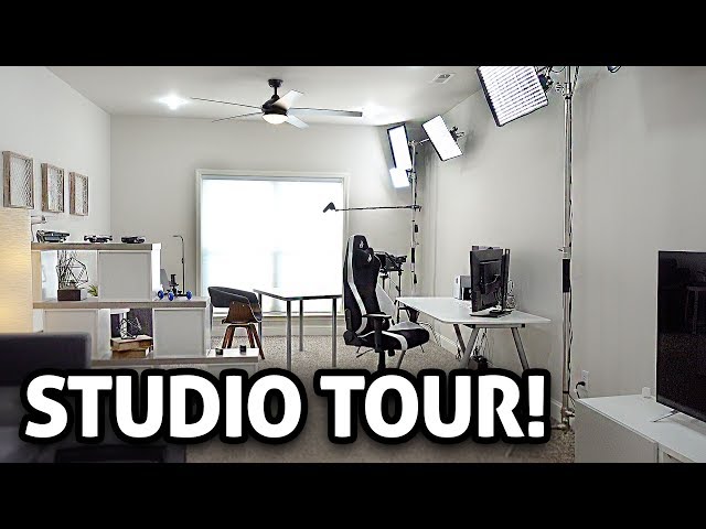 STUDIO TOUR 2018!! (My YouTube Setup)