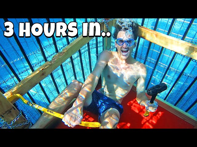 TRAPPED in UNDERWATER Unbreakable Box! *CAN RYAN ESCAPE?*