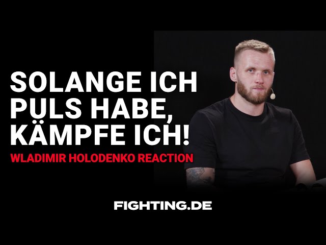Holodenko reagiert auf 1. Kampf gegen Zendeli | NFC 15 - FIGHTING