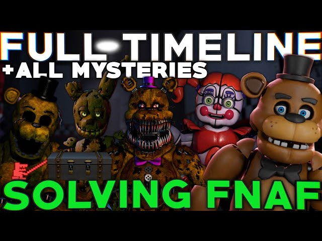 FNAF is SOLVED! (Five Nights at Freddy's Timeline 2023: Complete Story & Full Lore)