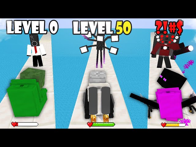 New Skibidi Toilet Game with Speaker Man and TV Man - Minecraft Animation