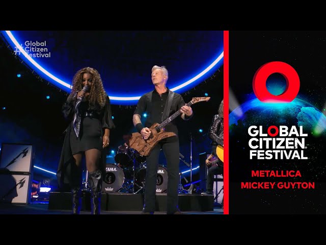 Metallica Perform 'Nothing Else Matters' With Mickey Guyton | Global Citizen Festival: NYC