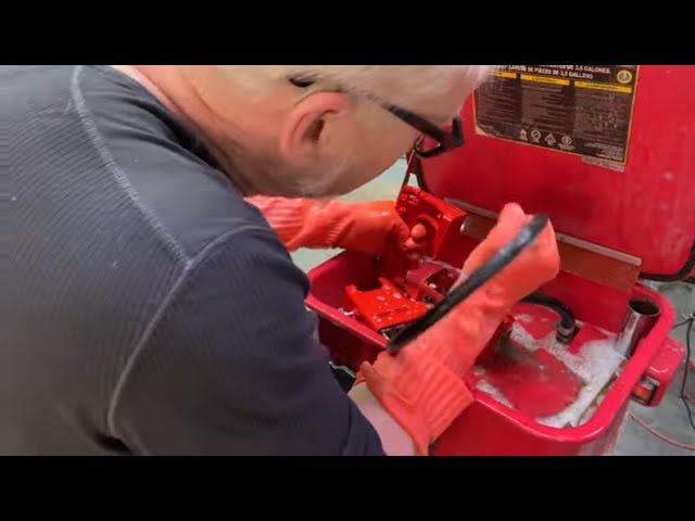 Adam Savage in Real Time: Washing Aliens Motion Tracker Parts