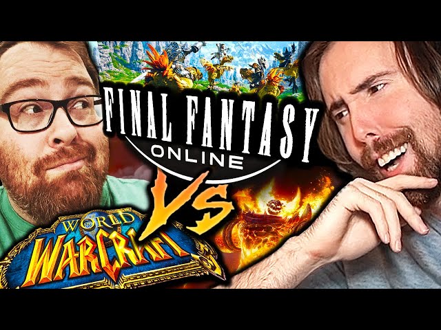 Asmongold on "15 Years of WoW vs 1 Year of FFXIV" | By Jesse Cox