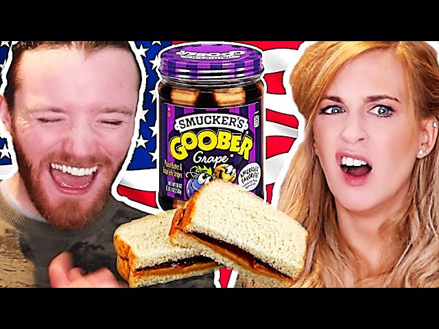 Irish People Try American PBJ Sandwiches For the FIRST TIME!