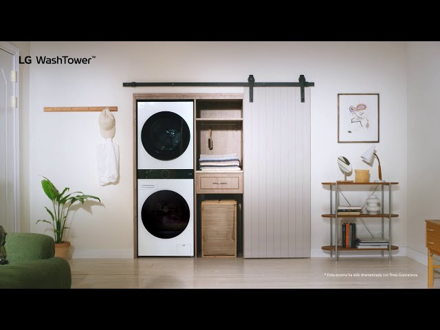 LG WashTower™: lavadora y secadora todo en UNO | LG