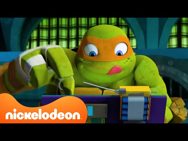 TMNT | 15 MENIT Mikey Menggunakan Media Sosial 📱 | Nickelodeon Bahasa