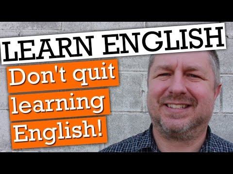 Learning English:  Strategies