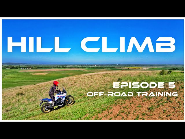 Learning by Myself : Off-Road Training with Honda Transalp 750 EPISODE #5 - Hill Climb