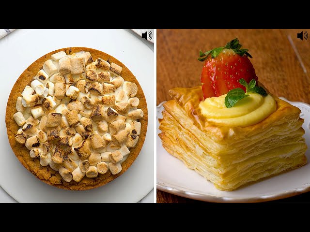 ASMR Cake Compilation #4 | Tiktok ASMR Cooking | Amazing Cakes Recipes