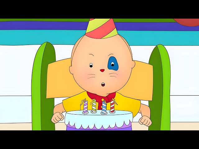 🥳 Caillou's Big Birthday Bash 🎂 | Caillou's New Adventures