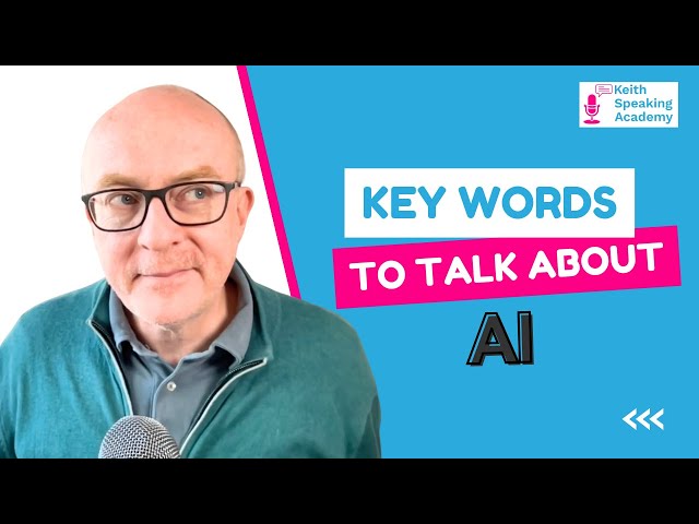 English VOCABULARY Lesson: AI