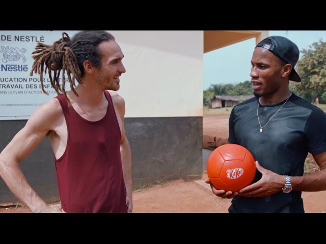 Didier Drogba and Fun For Louis take a sustainable break