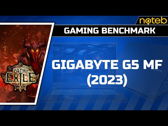 Gigabyte G5 MF (2023) - Path of Exile [ i5-12500H | RTX 4050 ]