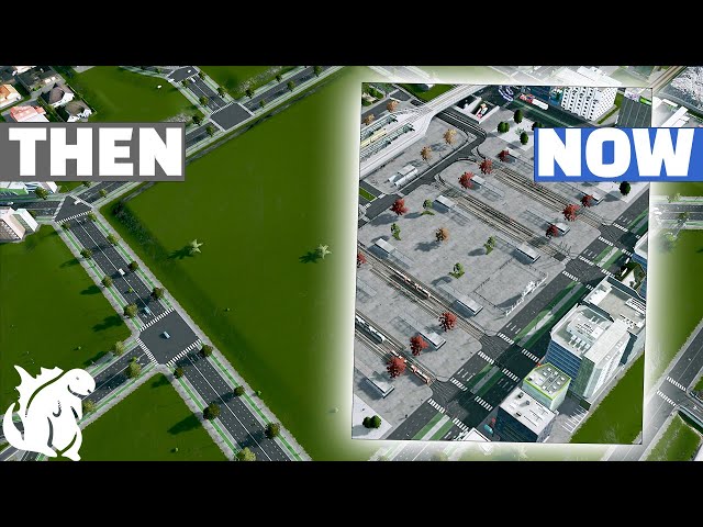 Building A Transit Hub To Be Proud of in Cities Skylines