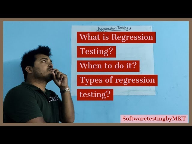 What is Regression Testing and its Types | Software Testing