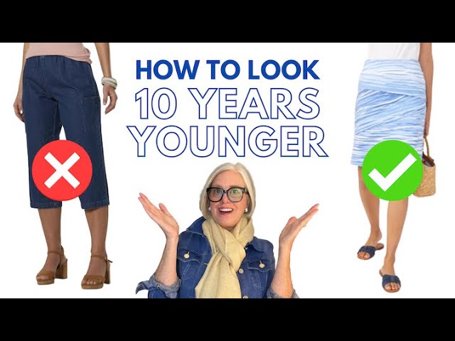 How to Look 10 YEARS YOUNGER | 10 Tips Women Over 50