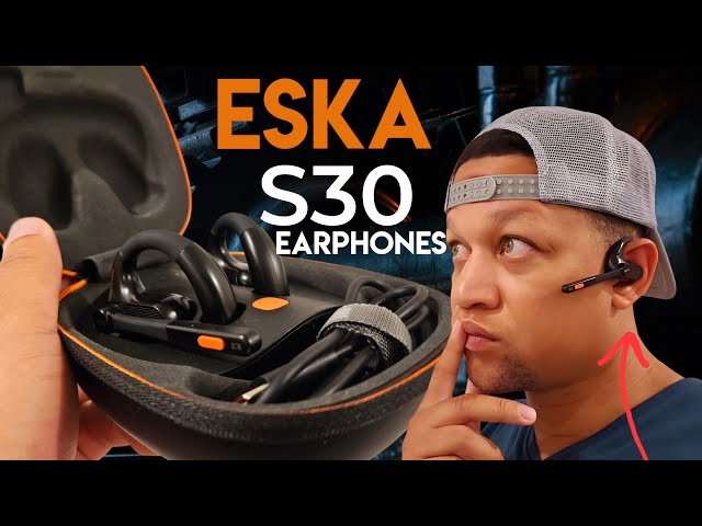 EKSAtelecom S30 Open-Ear Air Conduction Wireless Telecom Headset