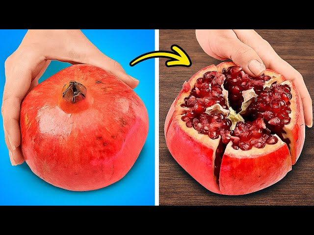 Simple Hacks And Tricks For Peeling And Cutting Vegetables And Fruits