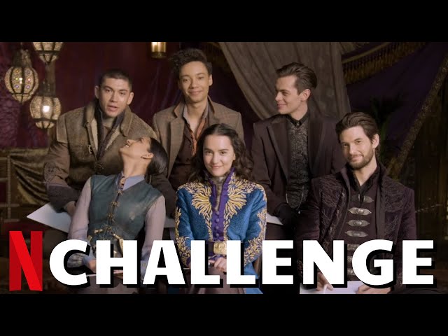 SHADOW AND BONE Cast Plays The Best Friends Challenge | Jessie, Ben, Freddy, Archie, Amita | Netflix