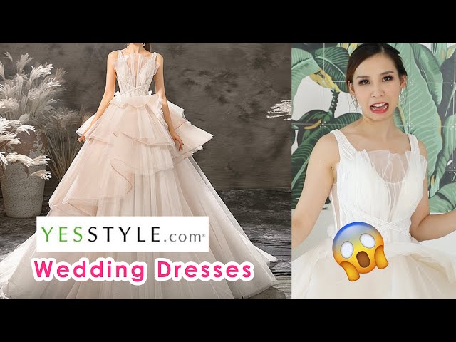 Trying on Cheap Wedding Dresses From YesStyle - Did I waste my money? 🤦🏻‍♀️