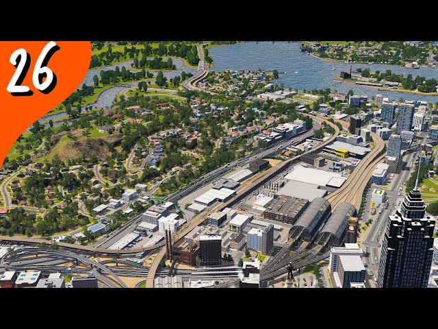 Building in the blank spots! Cities: Skylines (Part 26)