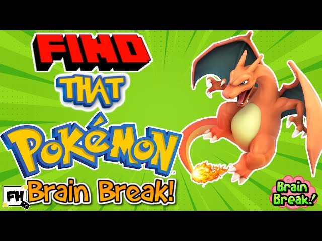 Can You Find The Pokémon? Challenge | Kids Brain Break | GoNoodle Inspired