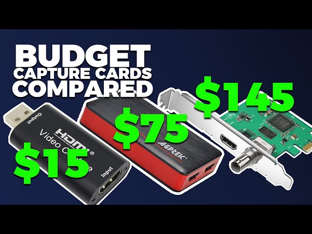 Budget Capture Cards Compared (Tech Review)