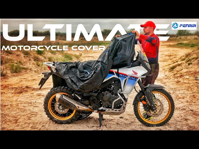 We Set Fire To FENRIR Motorcycle Cover ! Is This The ULTIMATE Motorcycle Cover?