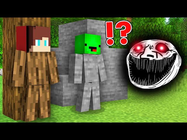 How JJ and Mikey Hide and Escape From MONSTER HEAD Mikey Hide and Seek Minecraft Maizen