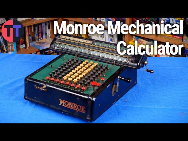 1920s Monroe Mechanical Calculator