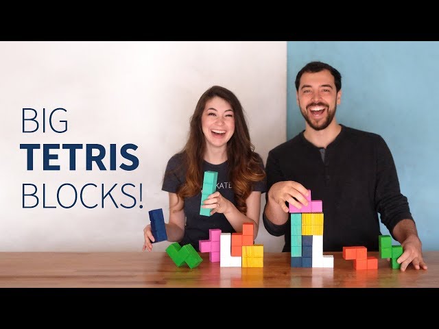CNC Tetris blocks (feat. Simone Giertz) | How to make