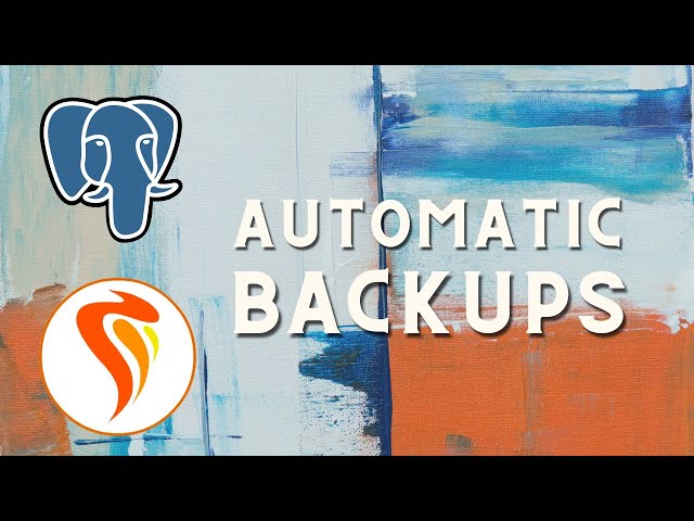 How to automatically backup Postgres on CapRover (bad audio)