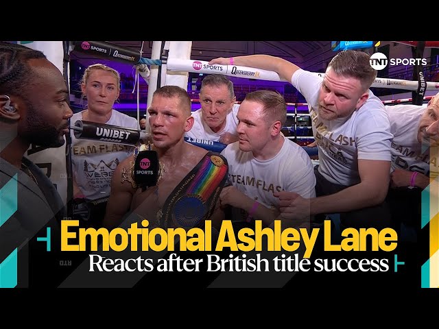 Ashley Lane: From being homeless to becoming the NEW British Bantamweight champion 🏆🥊