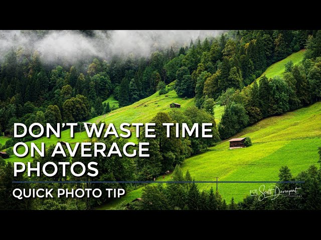 Don't Waste Time On Your Average Photos