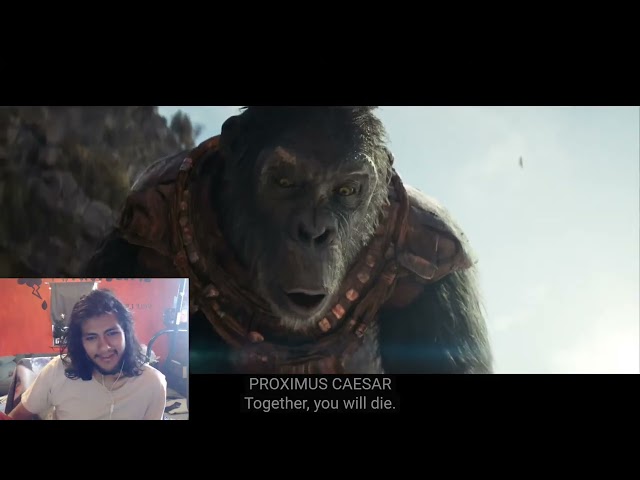 Pinkweenie Reacts to Kingdom of the Planet of the Apes | Exclusive IMAX® Trailer