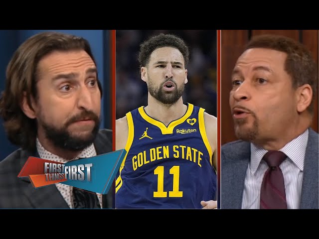 FIRST THINGS FIRST | Klay Thompson refuses to talk about his future; will he stay at GSW? - Nick